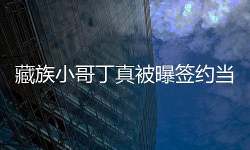 被曝小哥丁真当地旅游入三 月公司签约千藏族